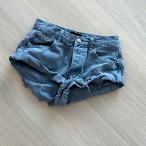 Mustard seed denim shorts new not worn